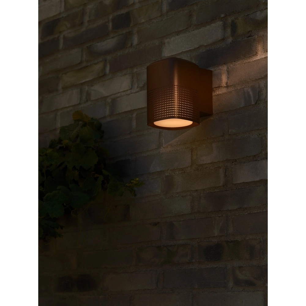 Deense stijl buitenlamp Sidara  roestbruin Nordlux 5704924025761