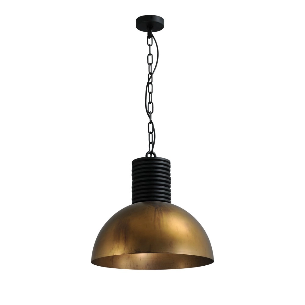 Antieke industrielamp Industria Gold 40