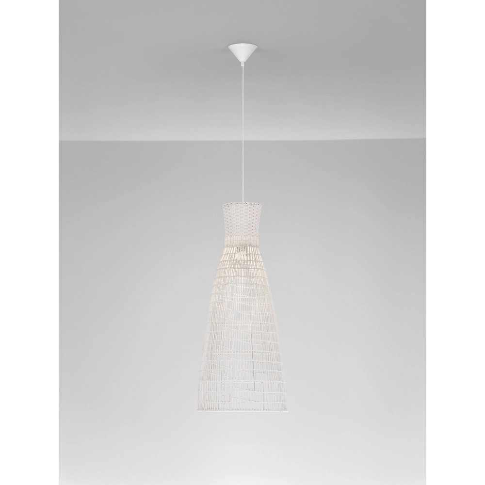 Witte hanglamp Niro Ø 35cm Lyora 5212017477477