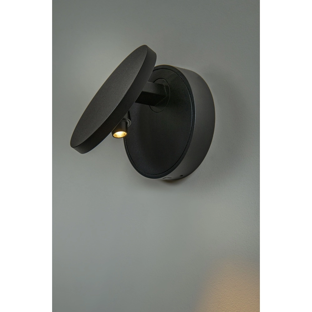 Design wandlamp Ufor zwart Premium by Lucide 5411212570116