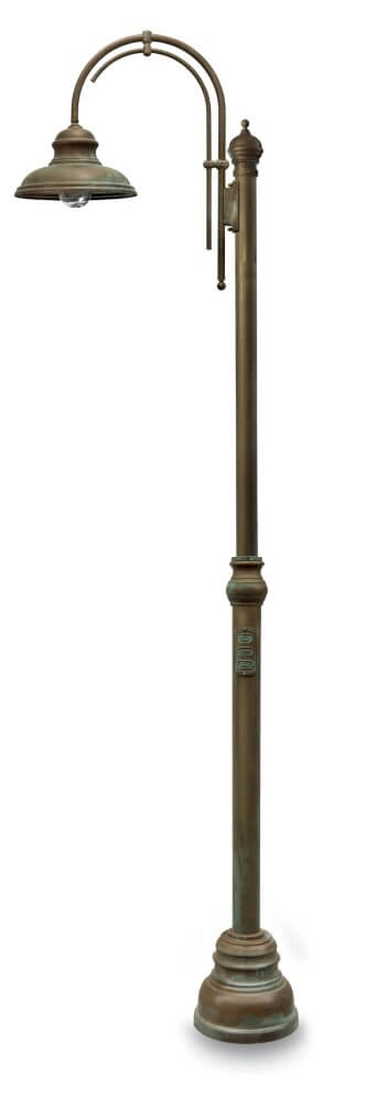 Staande lamp Mill M - verouderd messing