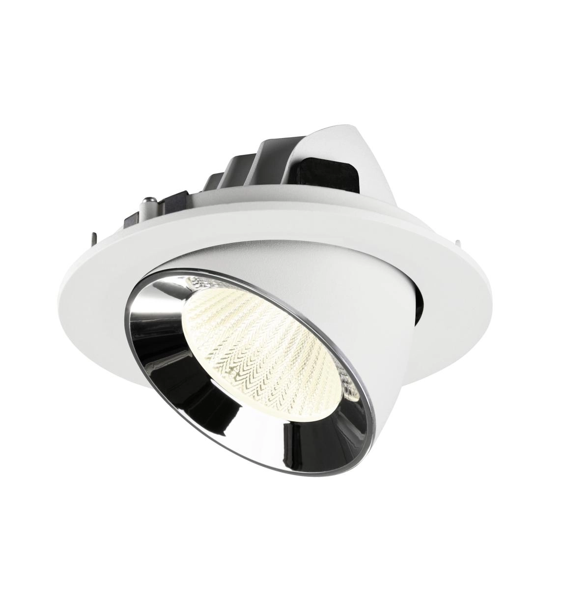 Inbouwspot Numinos Gimble L wit/chroom 4000K - 40gr SLV 4024163310017