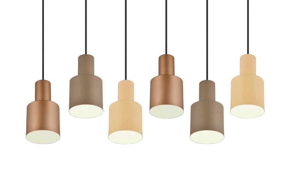 Design hanglamp Agudo 6-lichts Trio 4017807574623