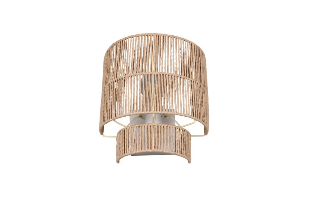 Japandi wandlamp Satna rotan Trio 4017807636192