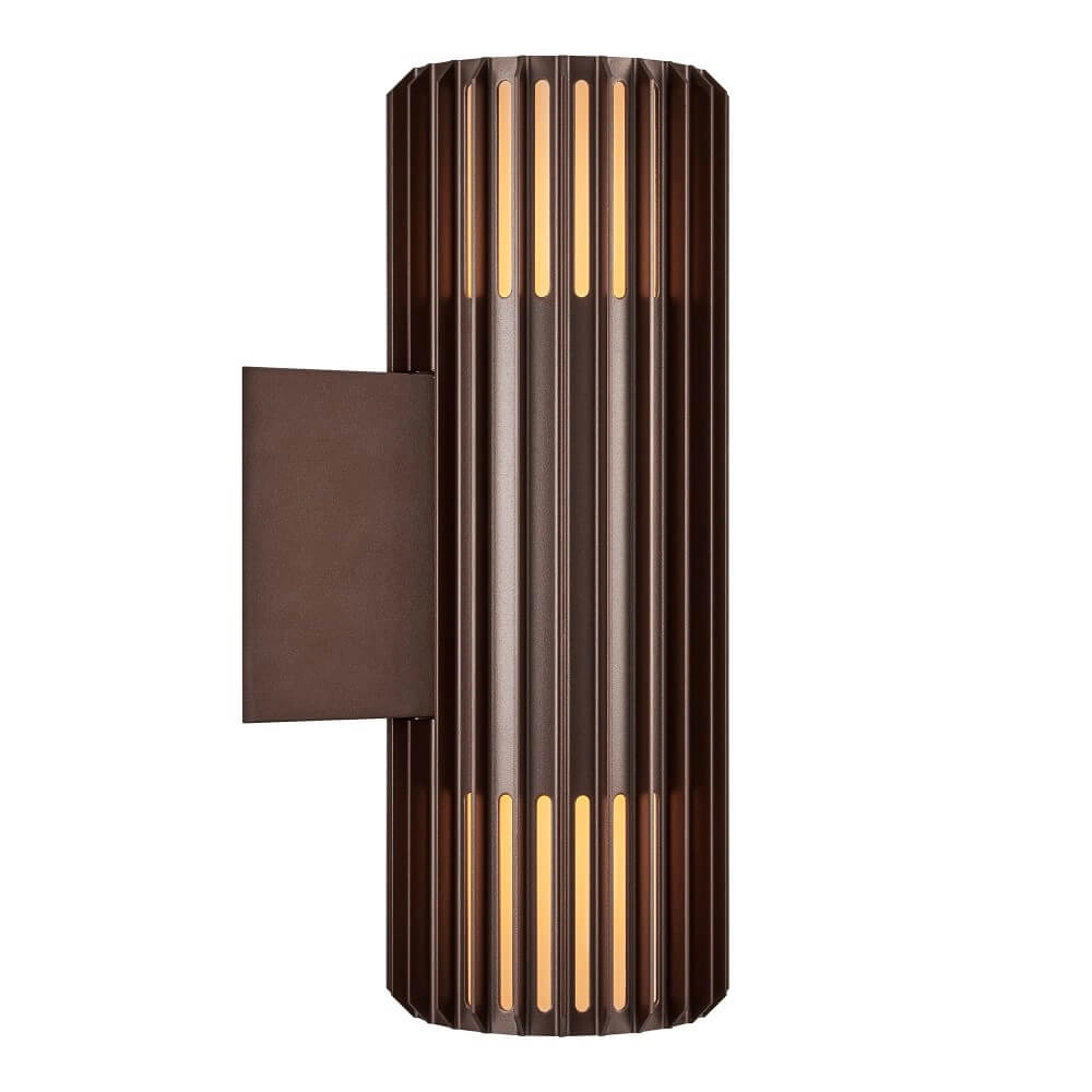 Design buitenlamp Aludra dubbel - bruin metallic Nordlux 5704924022135