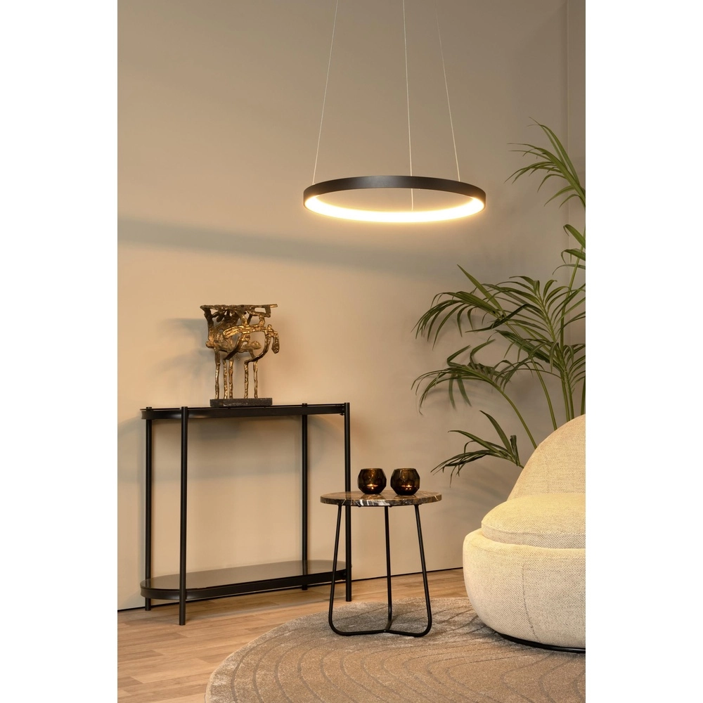 Hanglamp Vidal Ø 58cm zwart Lucide 5411212460912