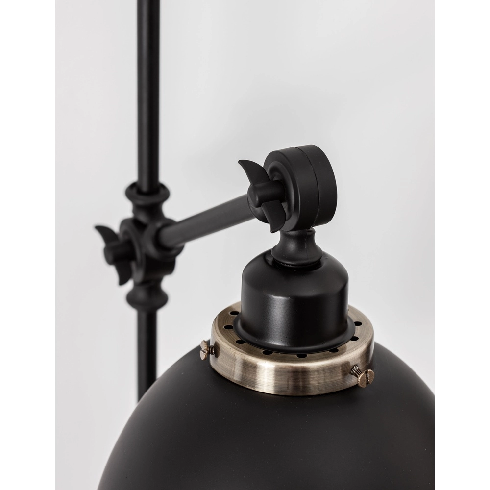 Wandlamp Virgo zwart Lyora 5212017420725