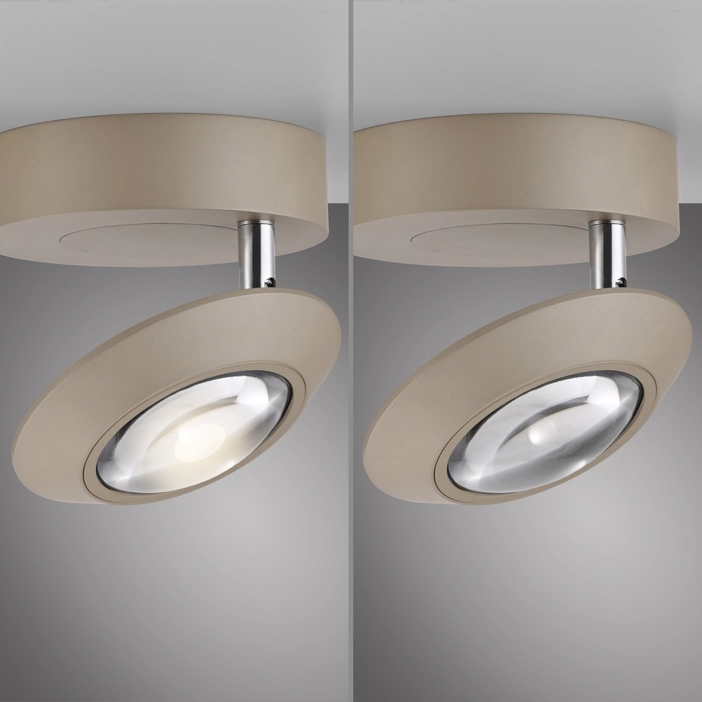 Led plafondspot Pure Oculis bronce Paul Neuhaus 4012248397077