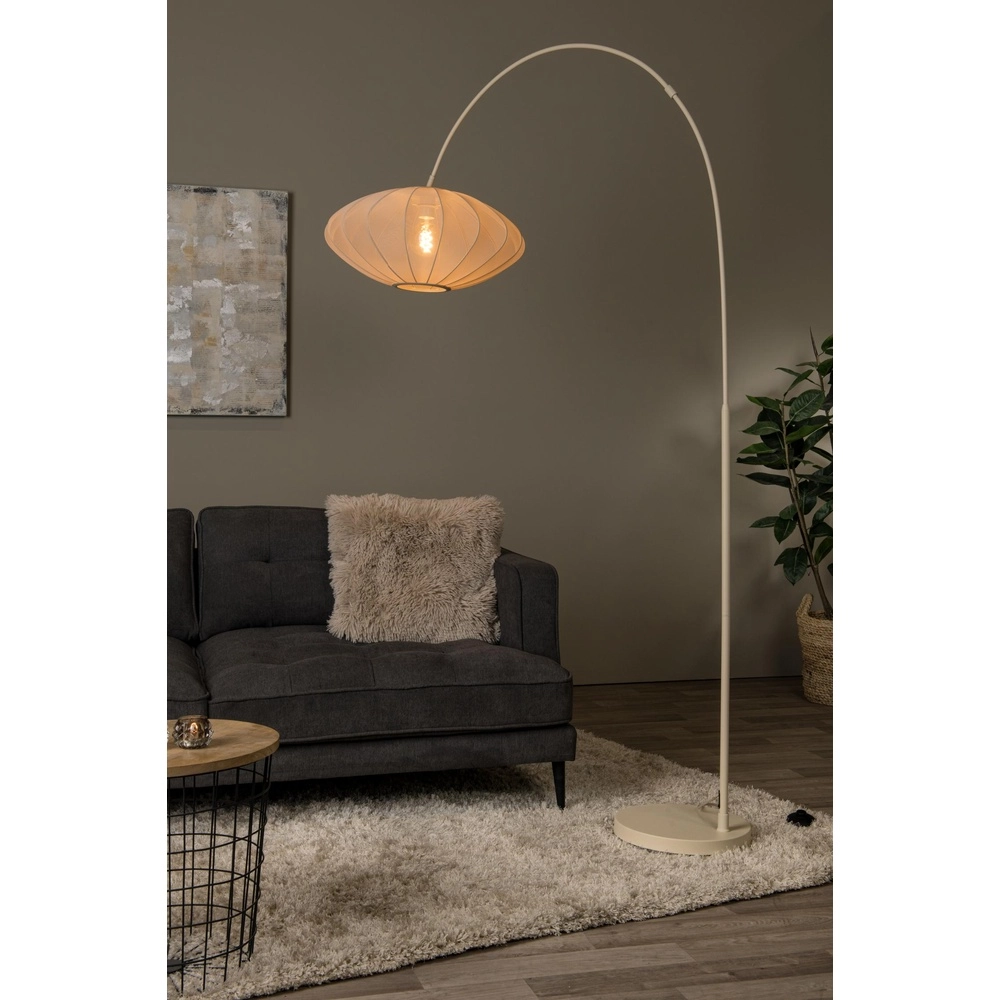 Booglamp Corina zand bruin Lucide 5411212032072