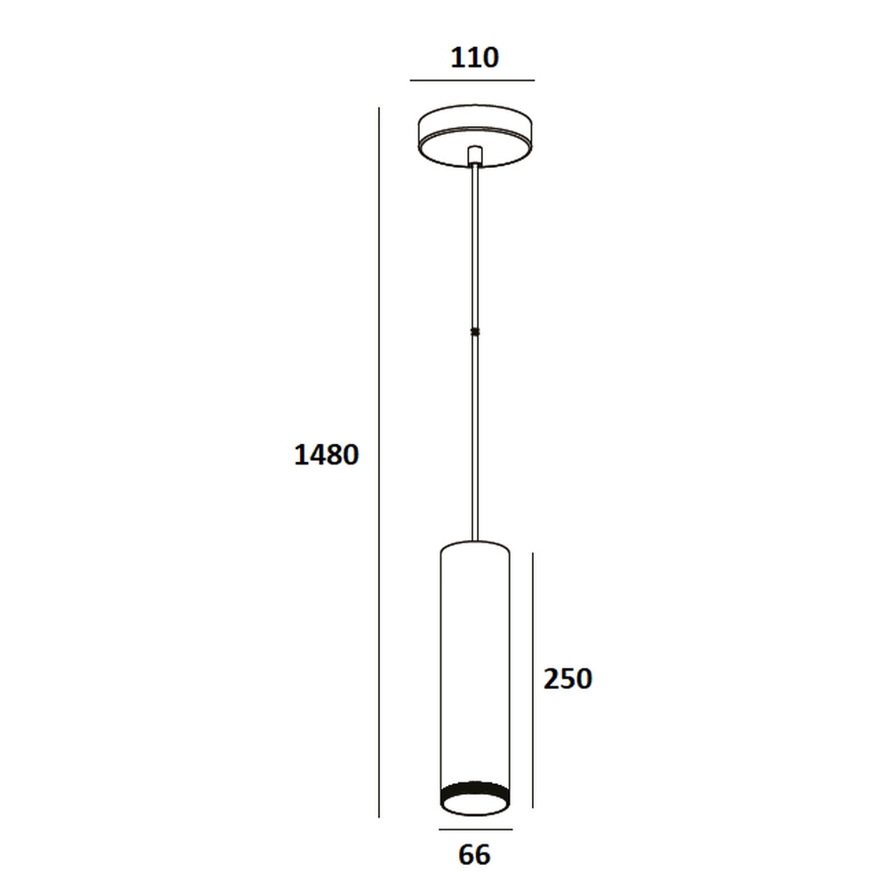 Design hanglamp Milano champagne 25cm Artdelight 8720701103351