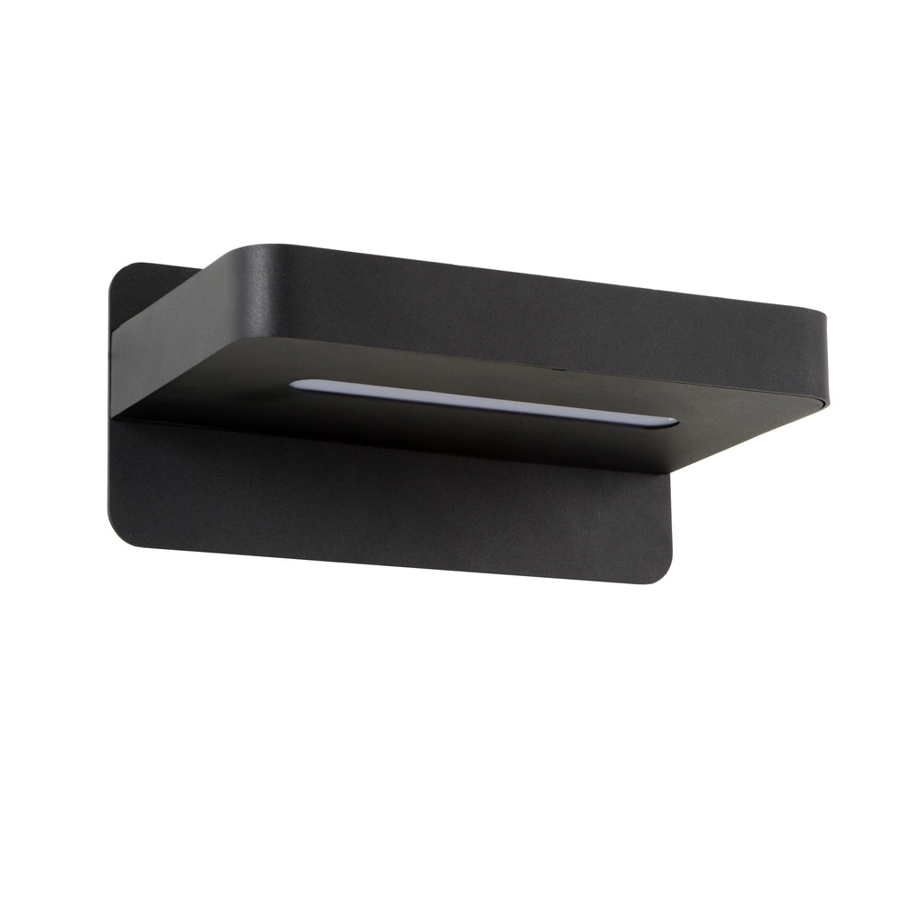 Bedlampje Atkin met USB oplaadpunt zwart