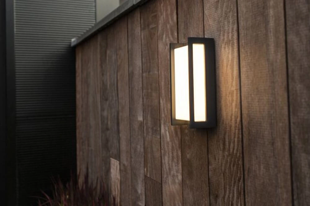 Wandlamp Qubo design antraciet Lutec 6939412015057