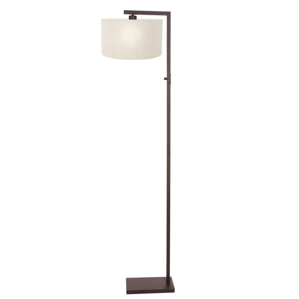 Vloerlamp Stang met witte kap