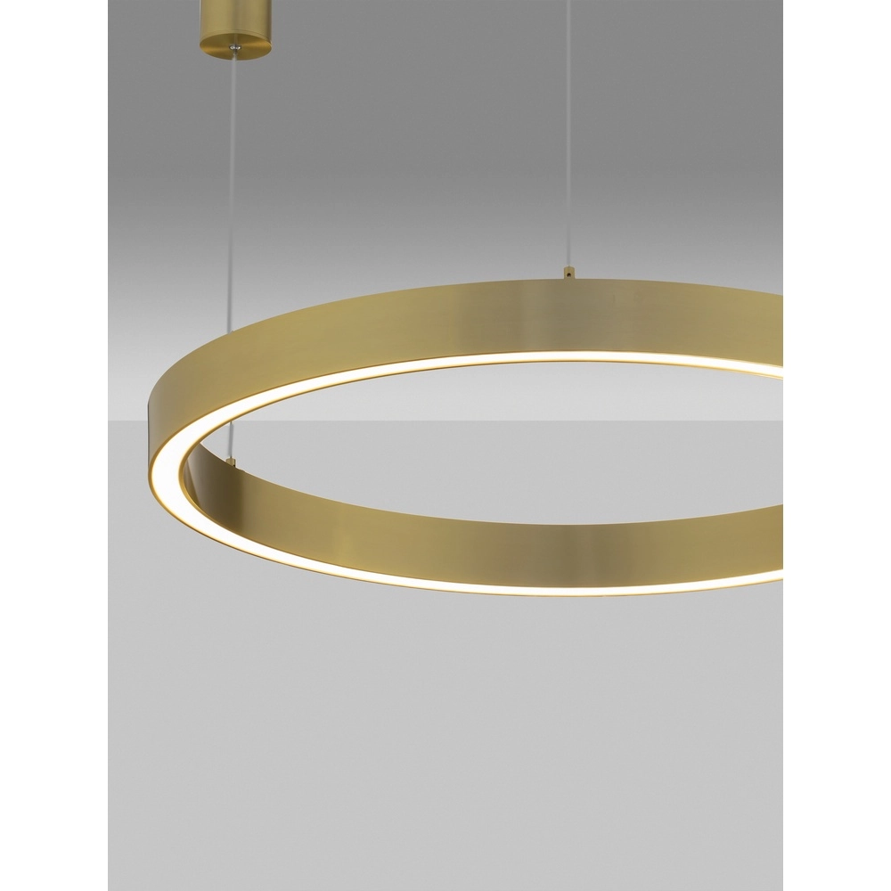 Design hanglamp Sting goud Ø 80cm Lyora 5212017437426