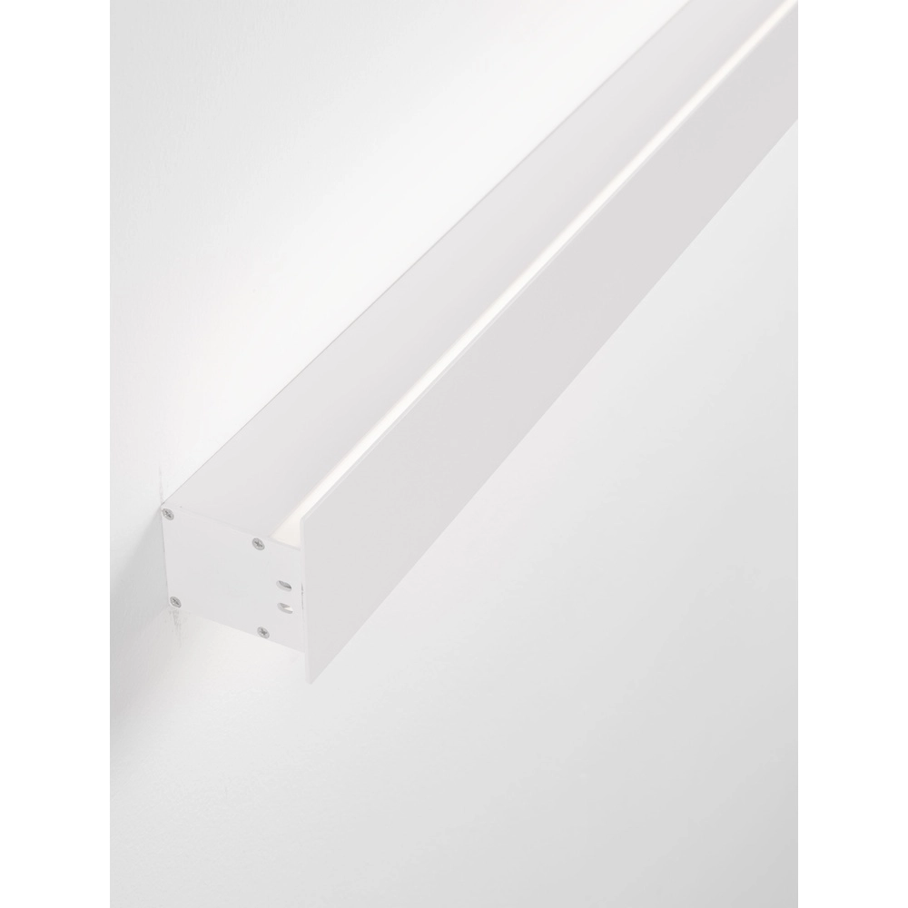 Wandlamp Path design wit 1m