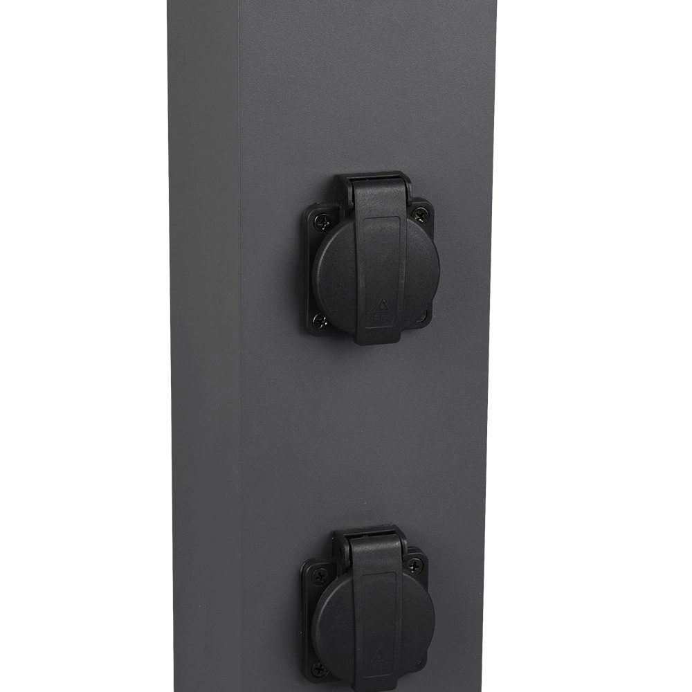 Strakke stopcontact paal Garden Socket Trio 4017807445299