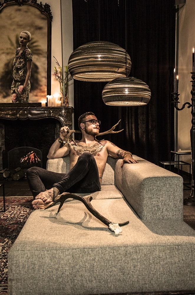 Dandy 290 kartonnen hanglamp Ø 29cm Think Paper 8720165407156