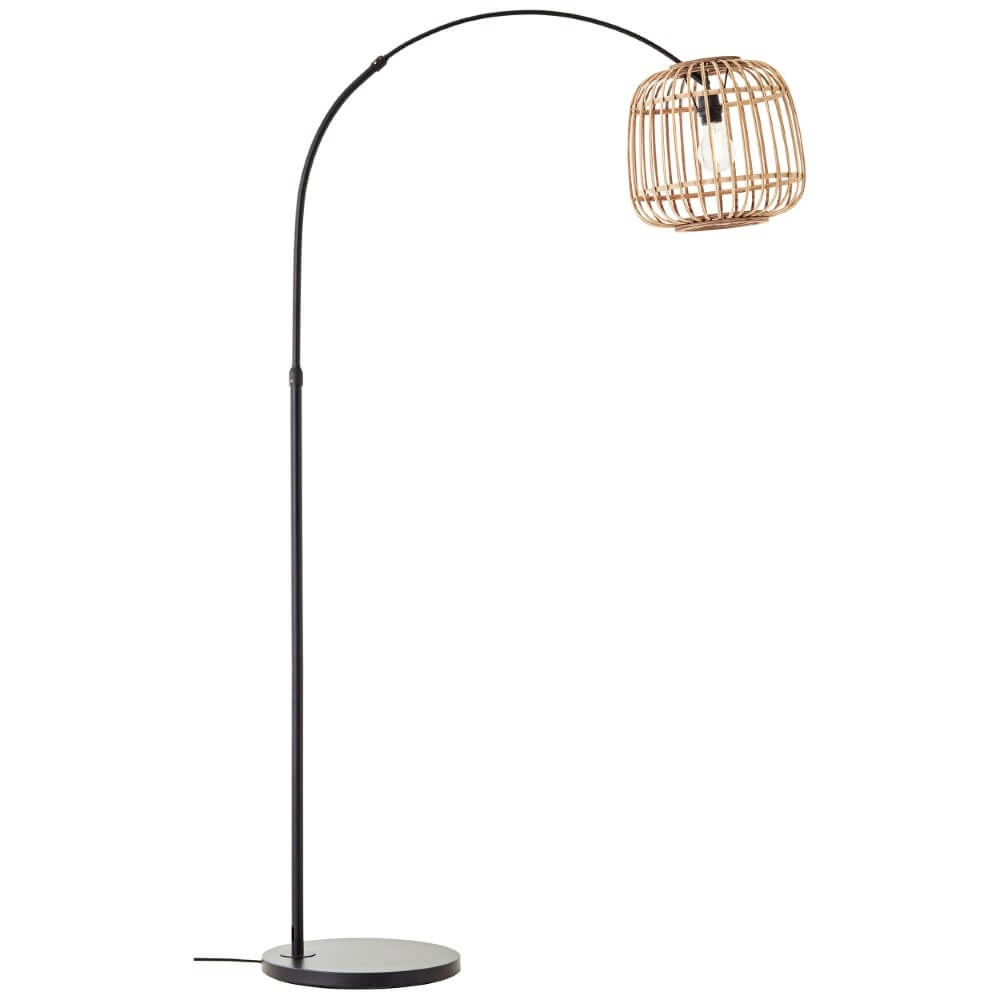 Rotan booglamp Nikka 171cm Rotan booglamp Nikka 171cm