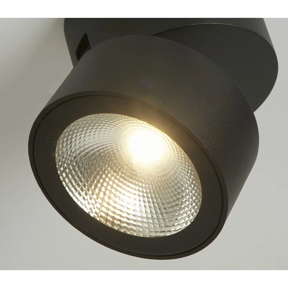 Plafondlamp Manhattan zwart Searchlight 5053423297903