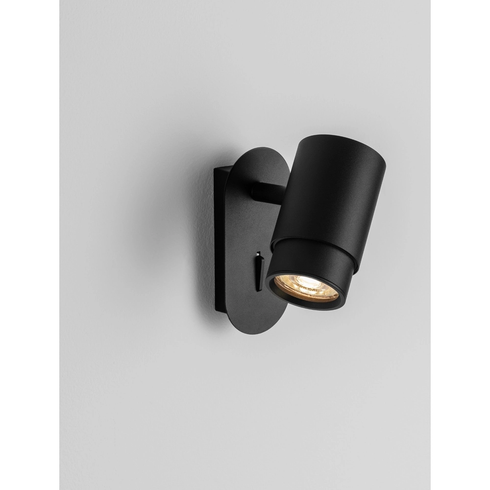 Bedlampje Nime zwart Lyora 5212017476388