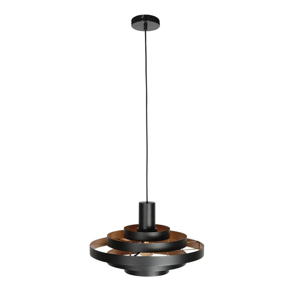 Design hanglamp Halo Cirque zwart Ø 50cm Steinhauer 8712746178333