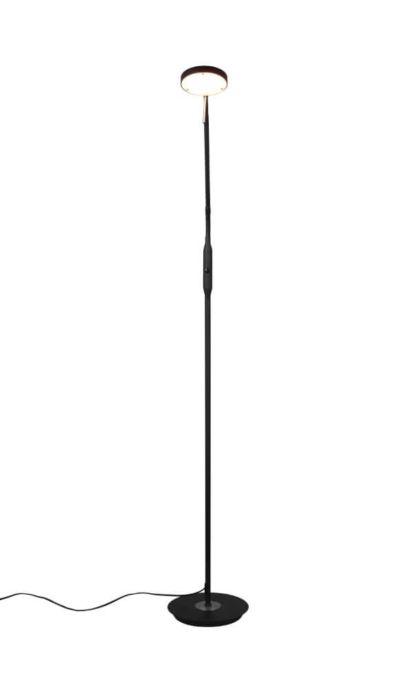Vloerlamp Monza 145cm zwart Trio 4017807506099