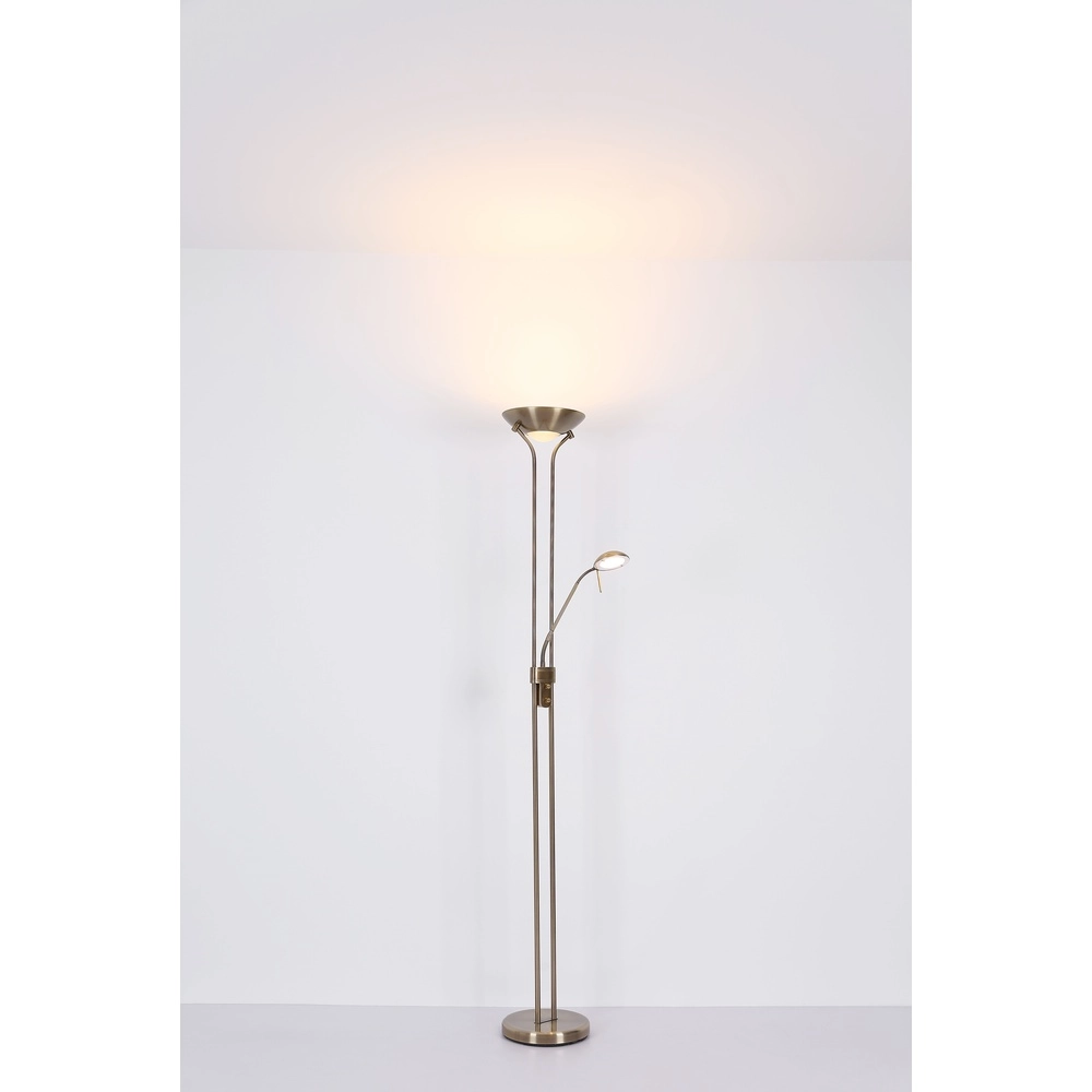 Klassieke leeslamp Leonas brons Globo 9007371420308