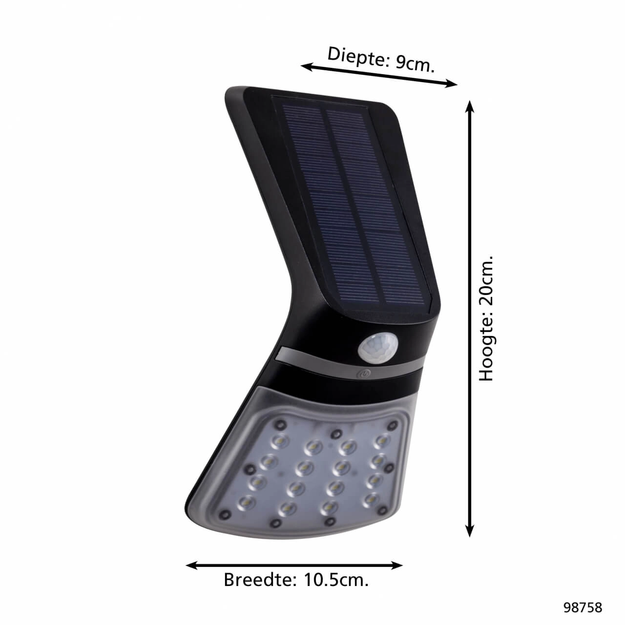 Solar wandlamp Lamozzo 1 Eglo 9002759987589