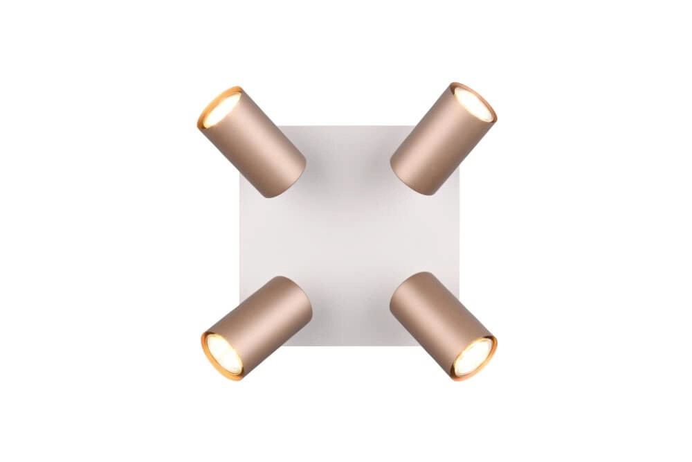 4-lichts opbouwspot Marley coffee Trio 4017807612400