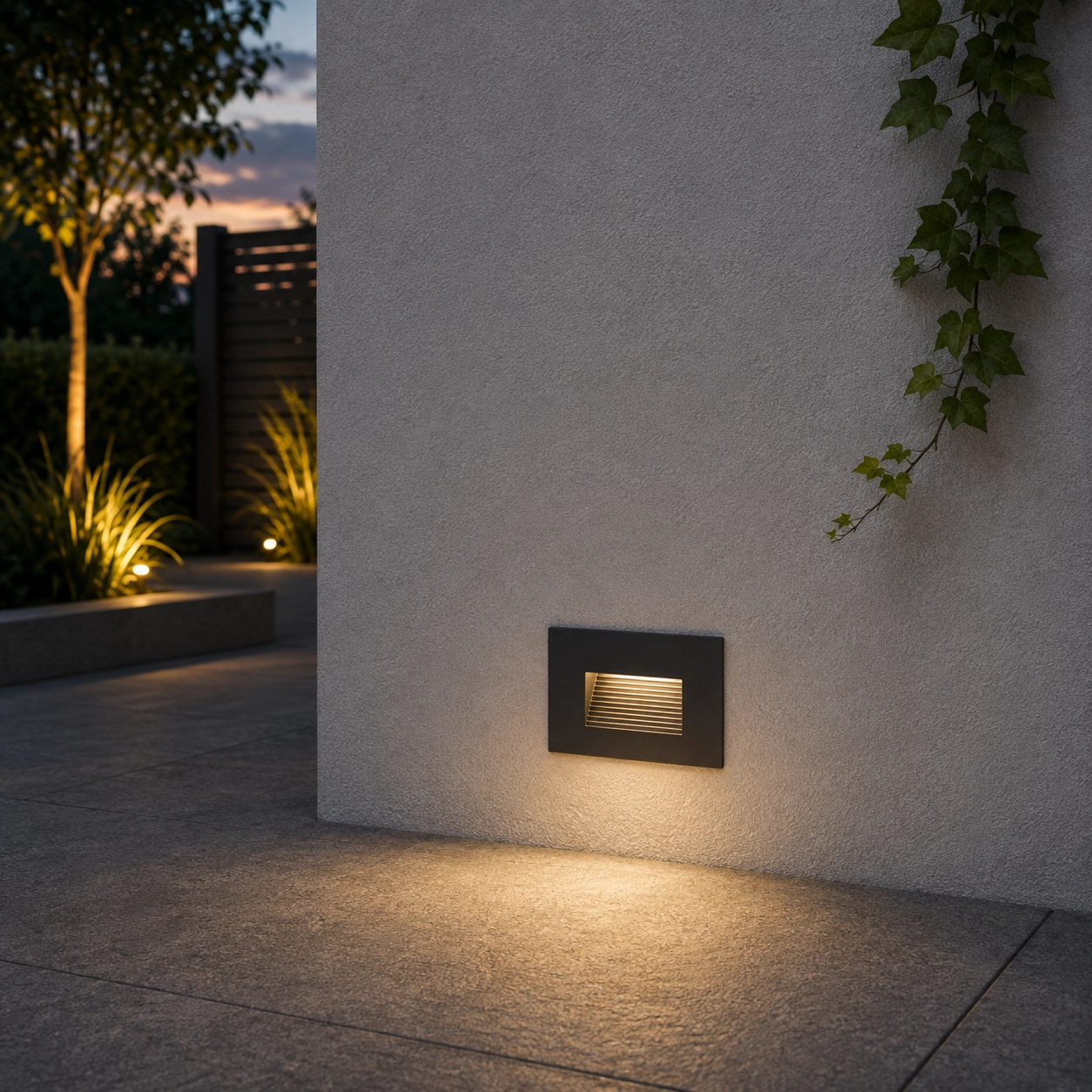 Inbouwlamp Polka 12cm zwart