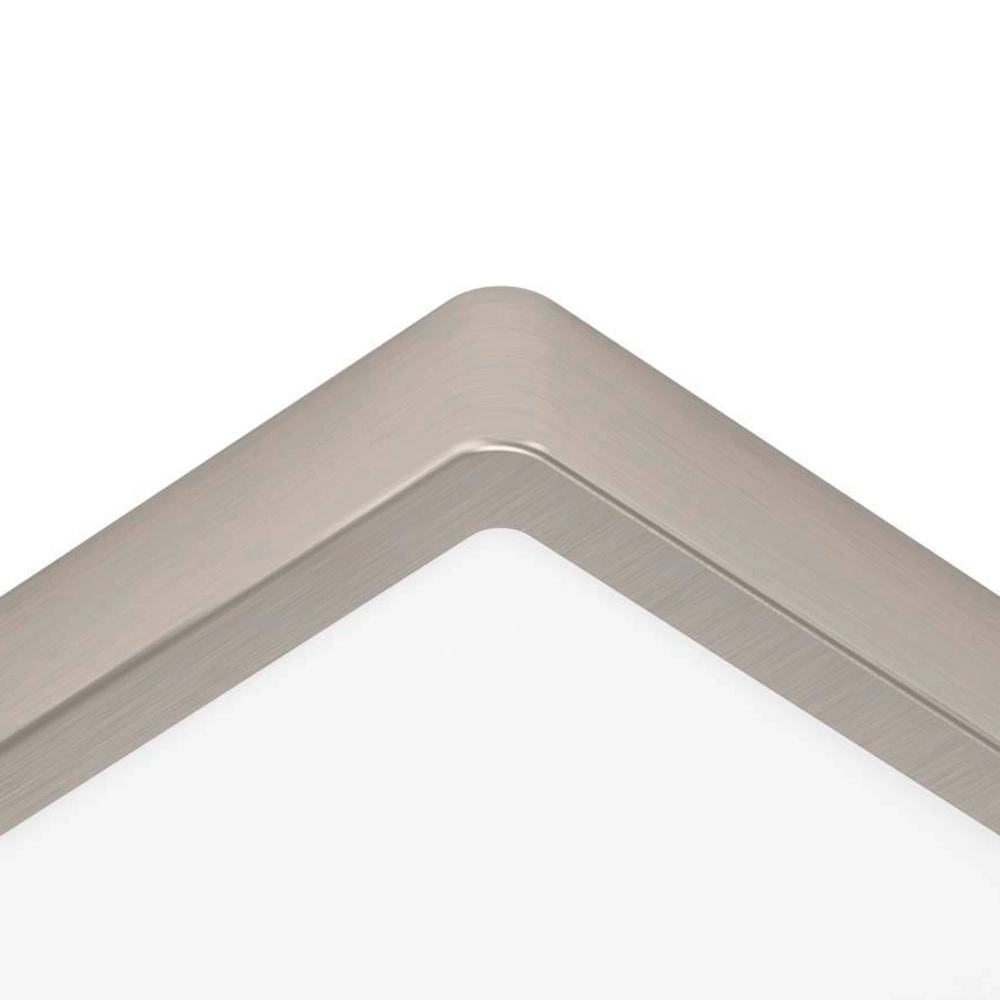 RVS plafonnière Fueva 5 28,5 bij 28,5cm Eglo 9008606244942