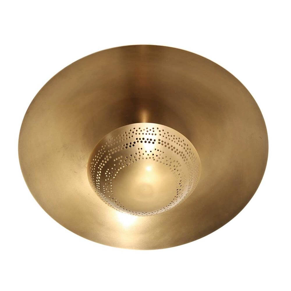 Ronde plafondlamp Brass brons Steinhauer 8712746171662