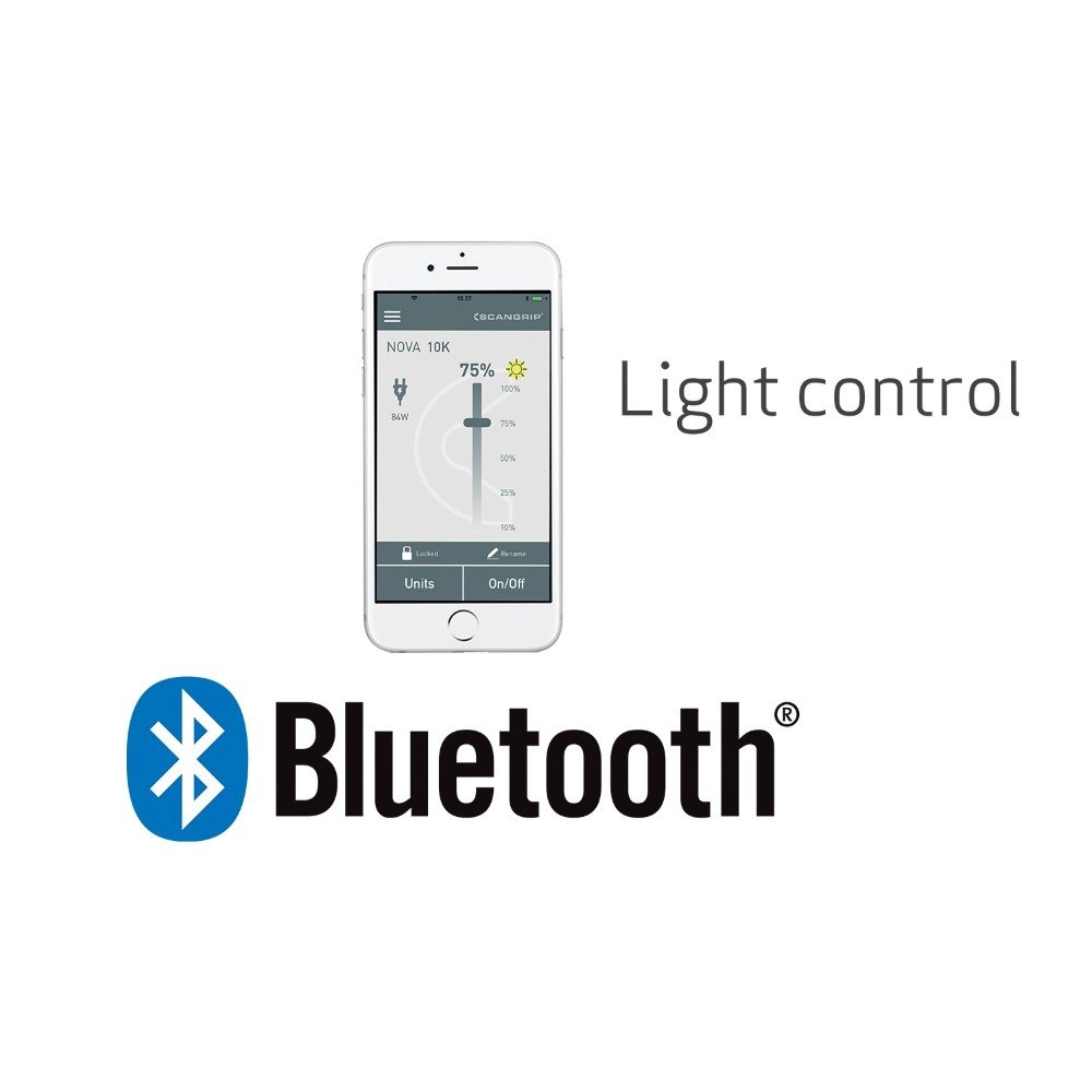 Werklamp Nova 12K dimbaar Scangrip 5708997354445