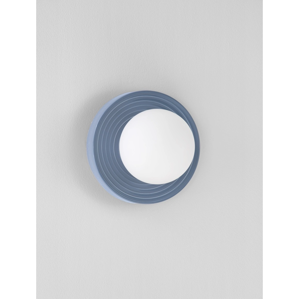 Wandlamp Orbique lichtblauw Ø 22cm Lyora 5212017483867