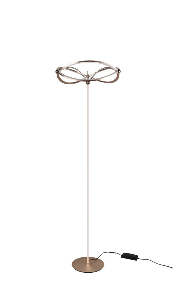 Bronzen vloerlamp Charivari Bronzen vloerlamp Charivari