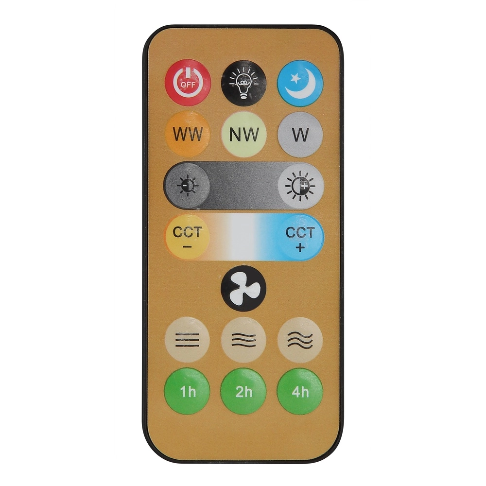 Plafondventilator Delores zand bruin Globo 9007371580729