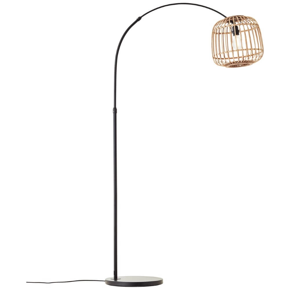 Rotan booglamp Nikka 171cm Brilliant 4004353402272