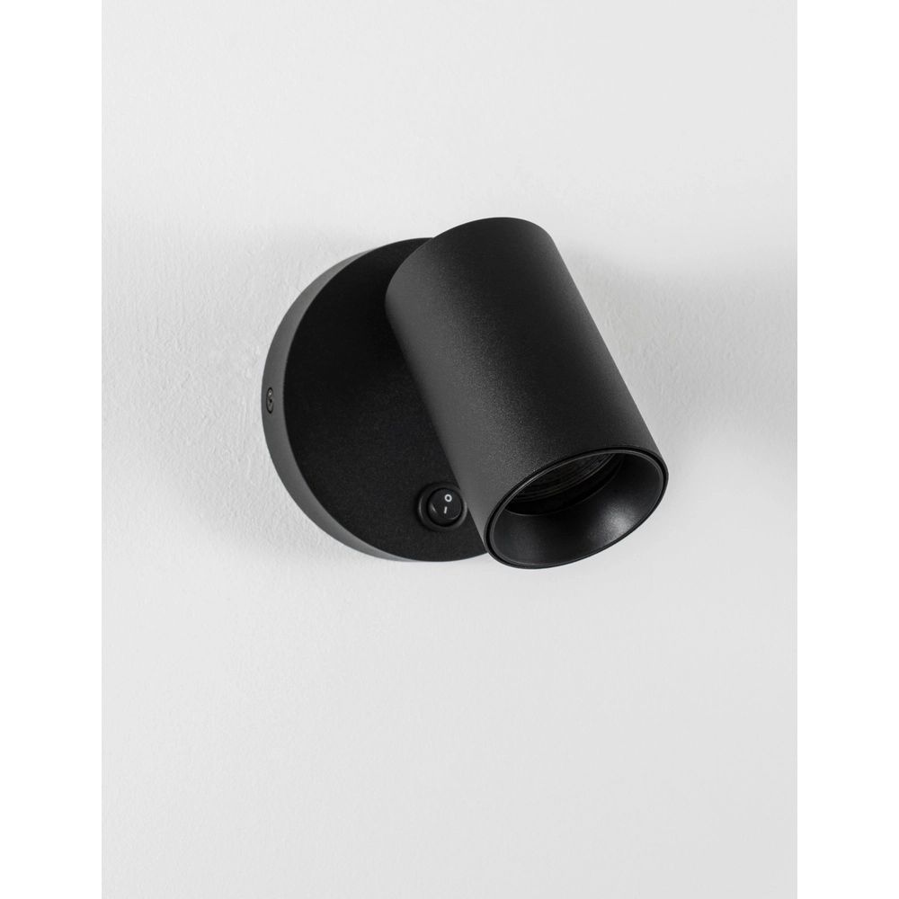 Wandspot Net rond zwart Lyora 5212017422927