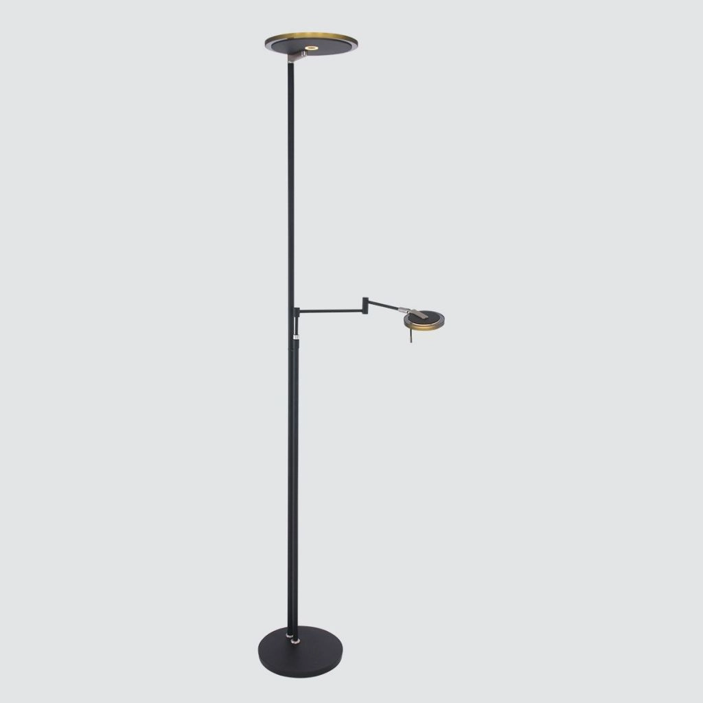 Moderne leeslamp Turound zwart Steinhauer 8712746132106