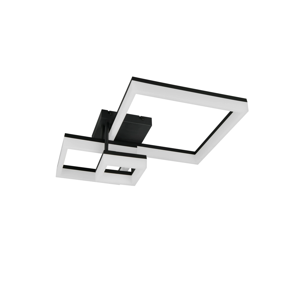 Zwarte plafondlamp Camino design Trio 4017807655834