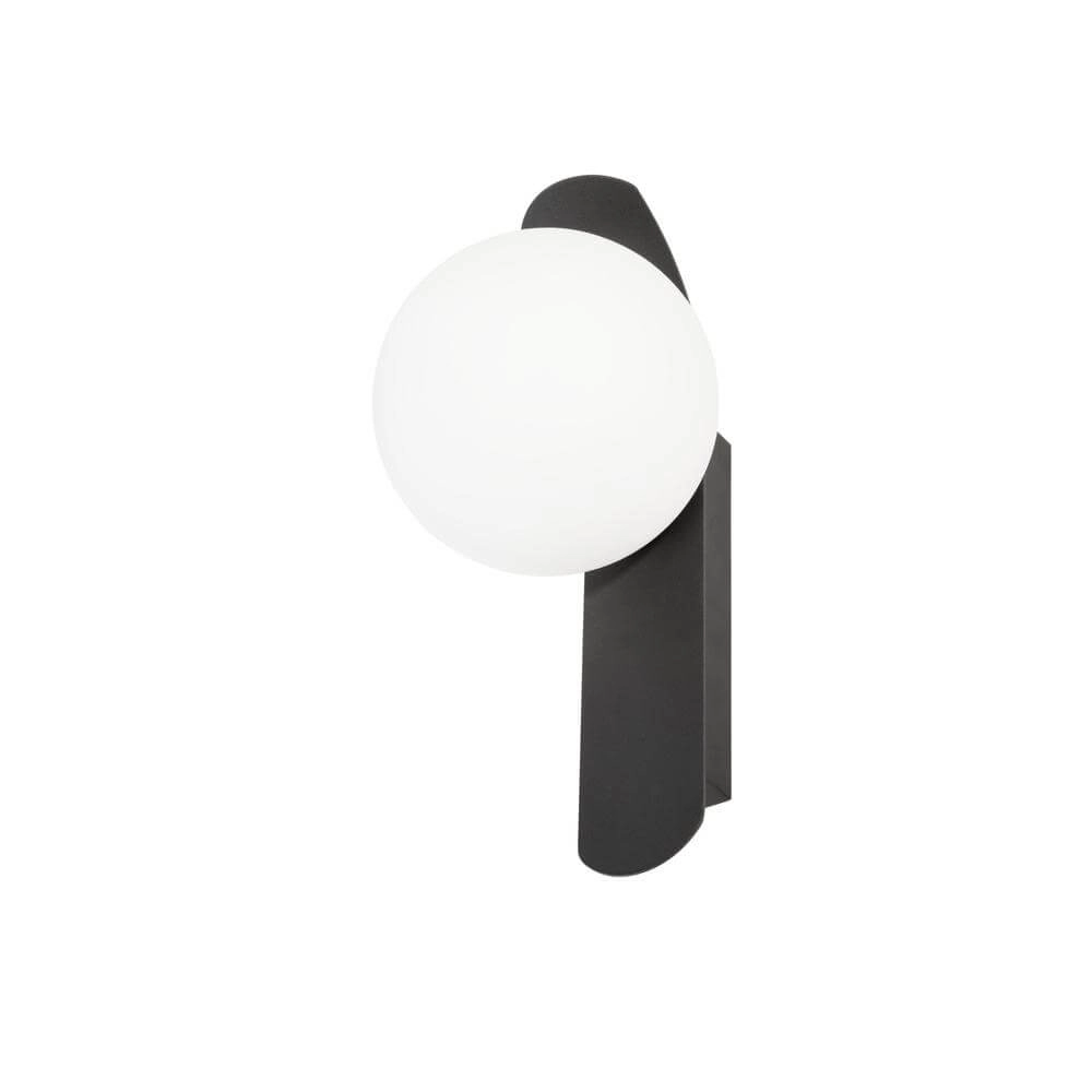 Zwarte wandlamp Sun bol SLV 4024163292825