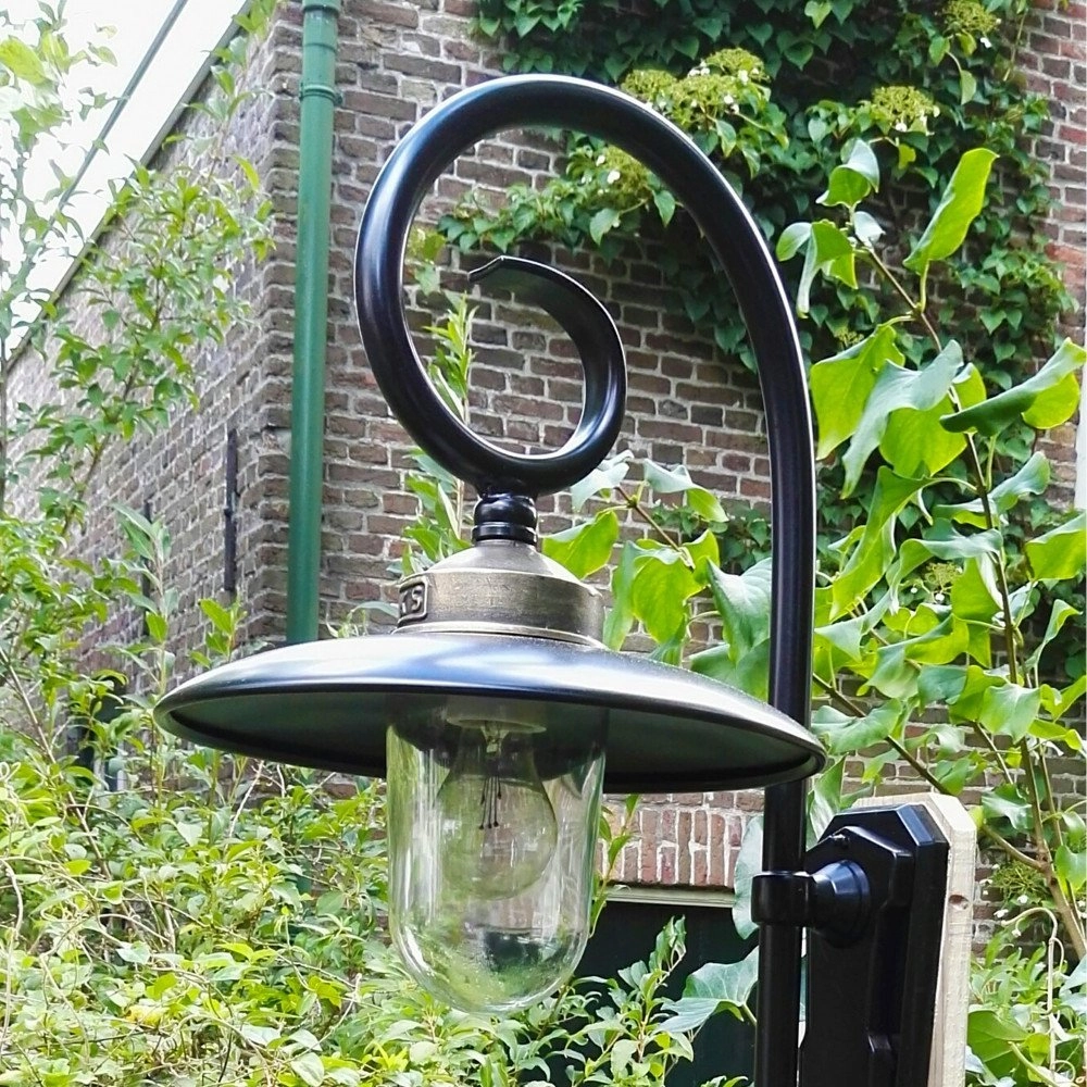 Zwarte muurlamp Orly KS Verlichting 8714732720106