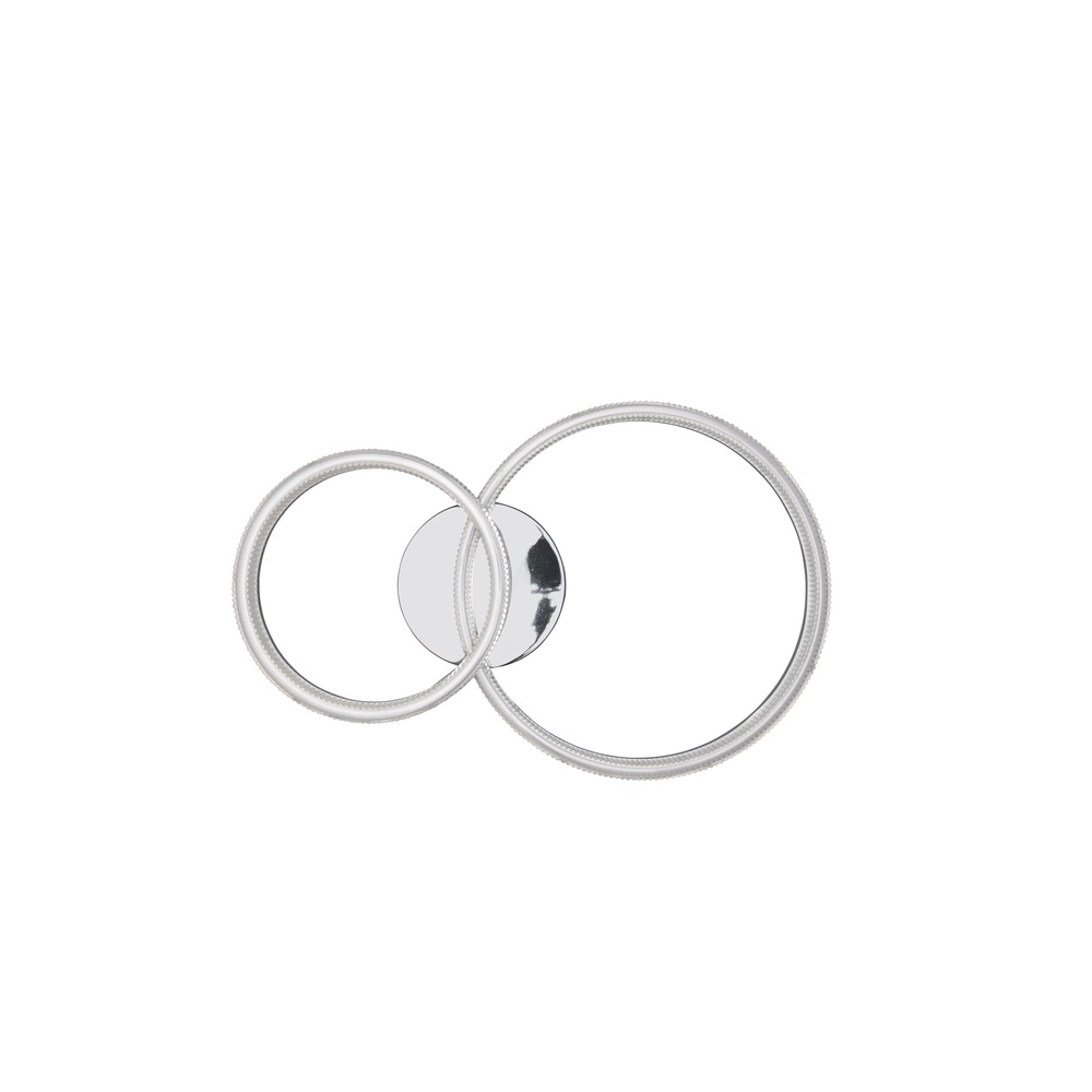 Moderne plafondlamp Mova S chroom Trio 4017807682175