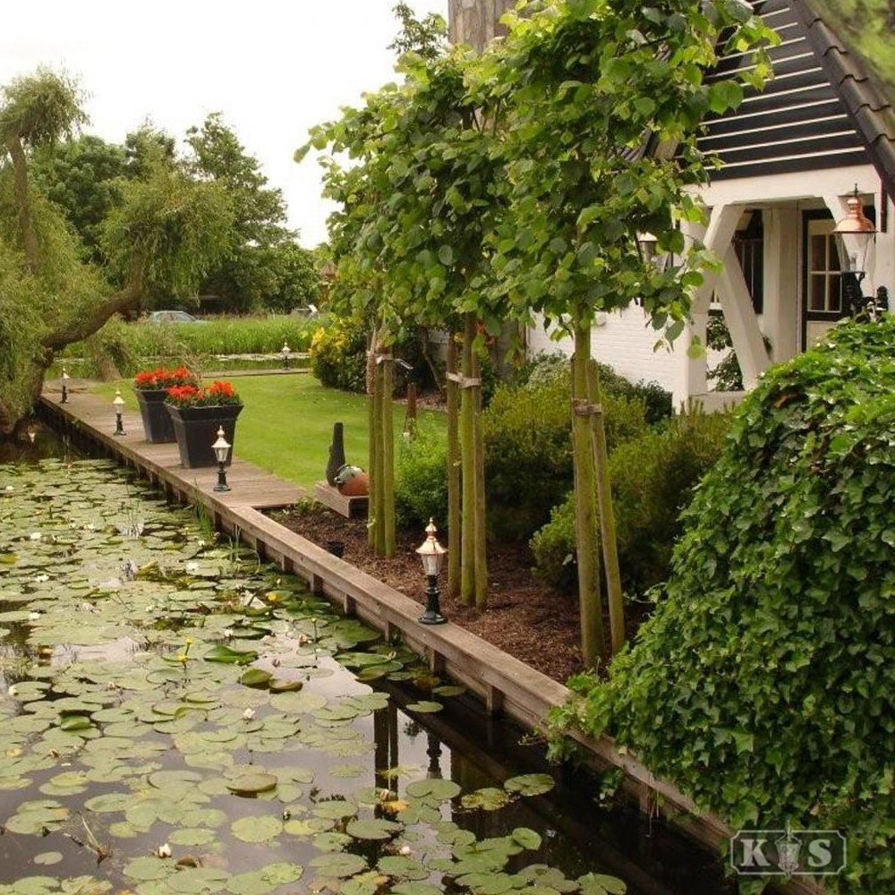 Nostalgische sokkellamp Breda D 207 zwart KS Verlichting 8714732110747