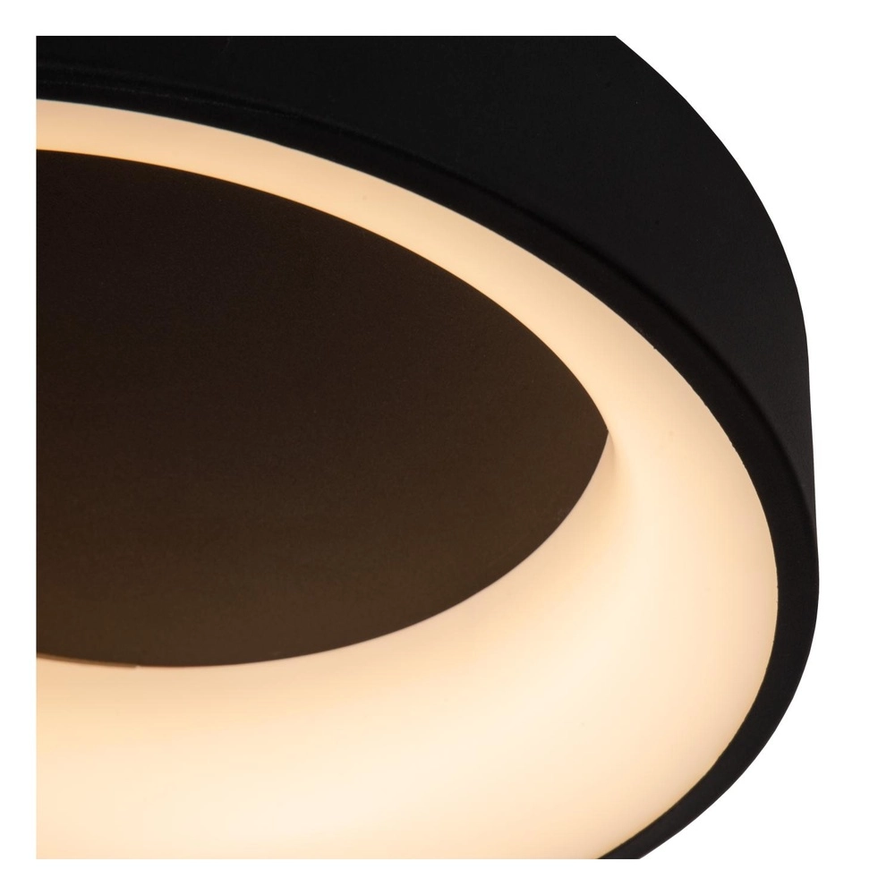 Plafondlamp Mirage Ø 38cm zwart Lucide 5411212361202