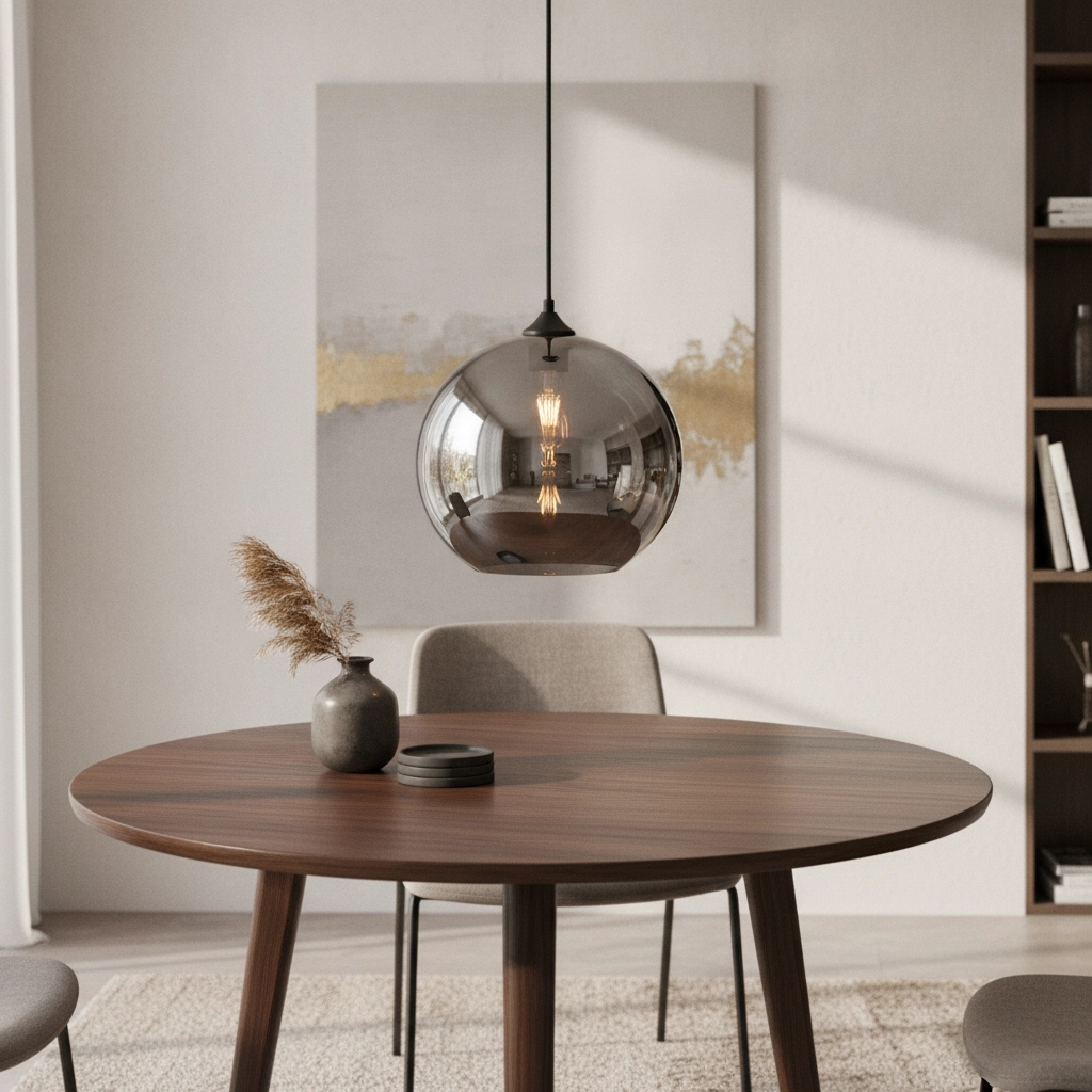 Hanglamp Marino-30 met rook glas Ø 30cm