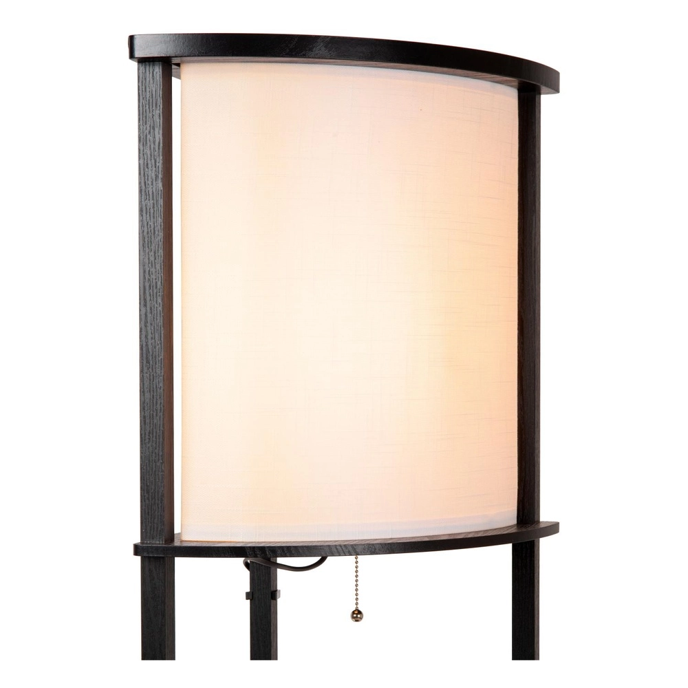 Vloerlamp Menno zwart Lucide 5411212441591