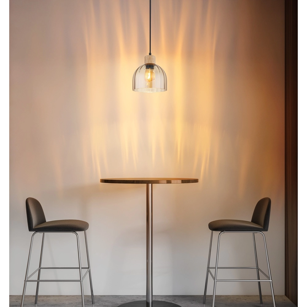 Hanglamp Swanson zwart Ø 20cm Globo 9007371589647