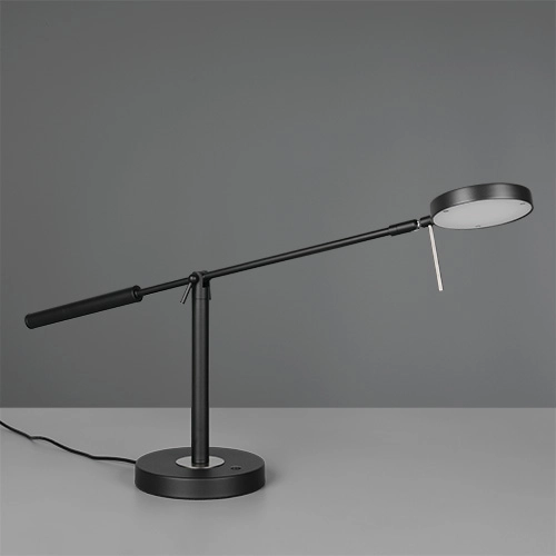 Bureaulamp Monza zwart Trio 4017807693256