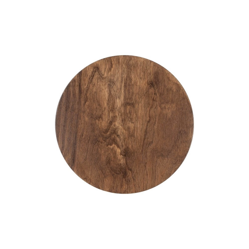 Wandlamp Ring Timber M LED hout